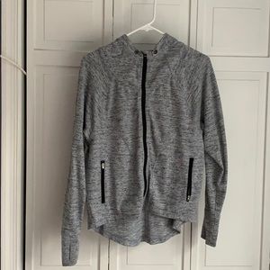 Athletes zip up hoodie